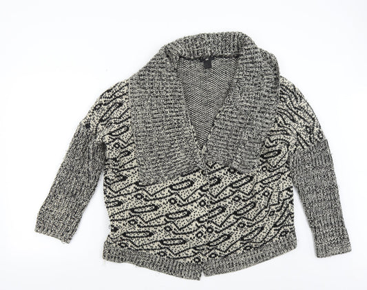 Womens UK Size M H&M Multicoloured Cardigan Jumper