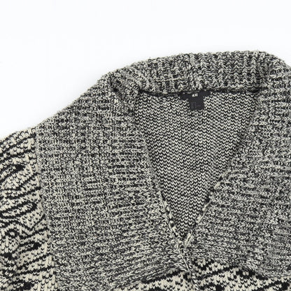 Womens UK Size M H&M Multicoloured Cardigan Jumper