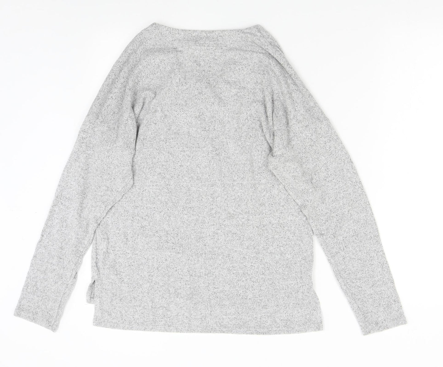 Caution to the Wind Womens Grey Solid  Top Pyjama Top Size M