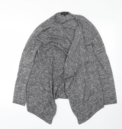 Womens UK Size 6 New Look Grey Cardigan Jumper