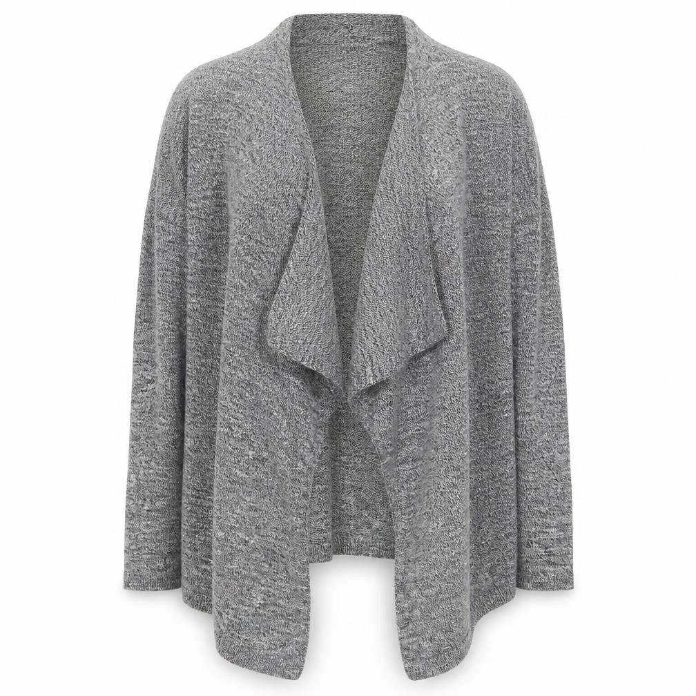 Womens UK Size 6 New Look Grey Cardigan Jumper