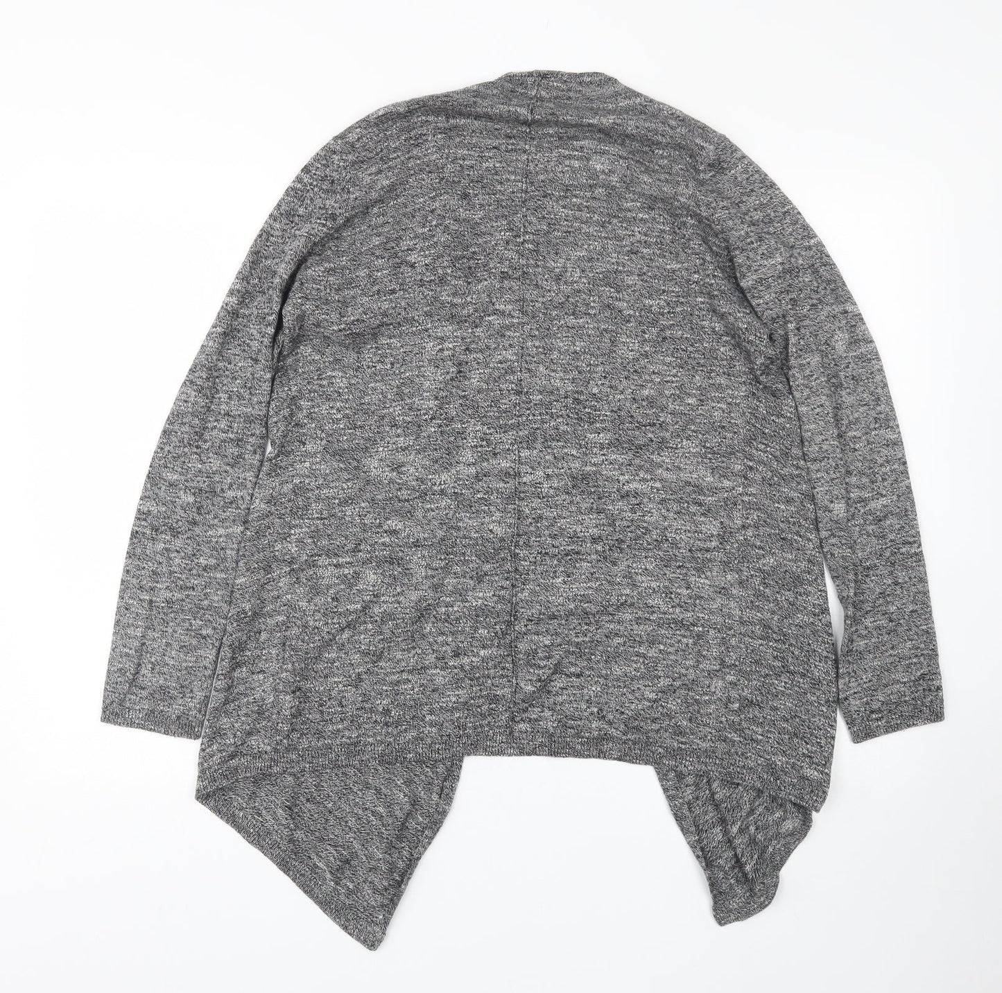 Womens UK Size 6 New Look Grey Cardigan Jumper