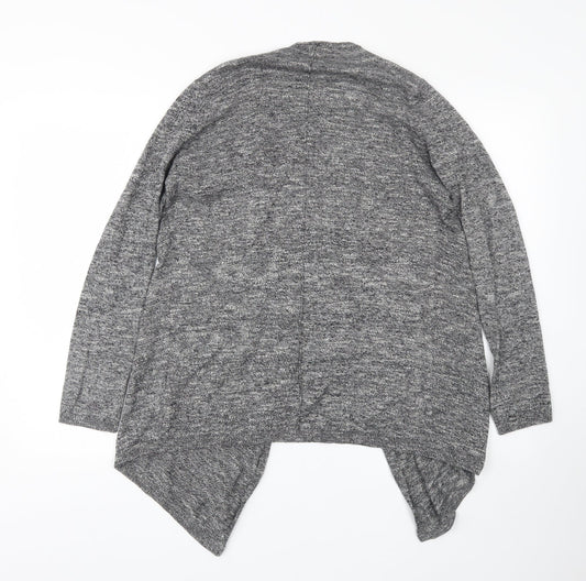 Womens UK Size 6 New Look Grey Cardigan Jumper
