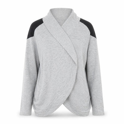 Womens UK Size 14 Papaya Grey Cardigan Jumper