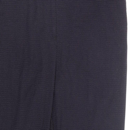 Womens UK Size 16 H&M Regular Fit Dress Pants Blue Trousers