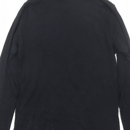 Intuition Essentials Womens Black   Basic T-Shirt Size 16