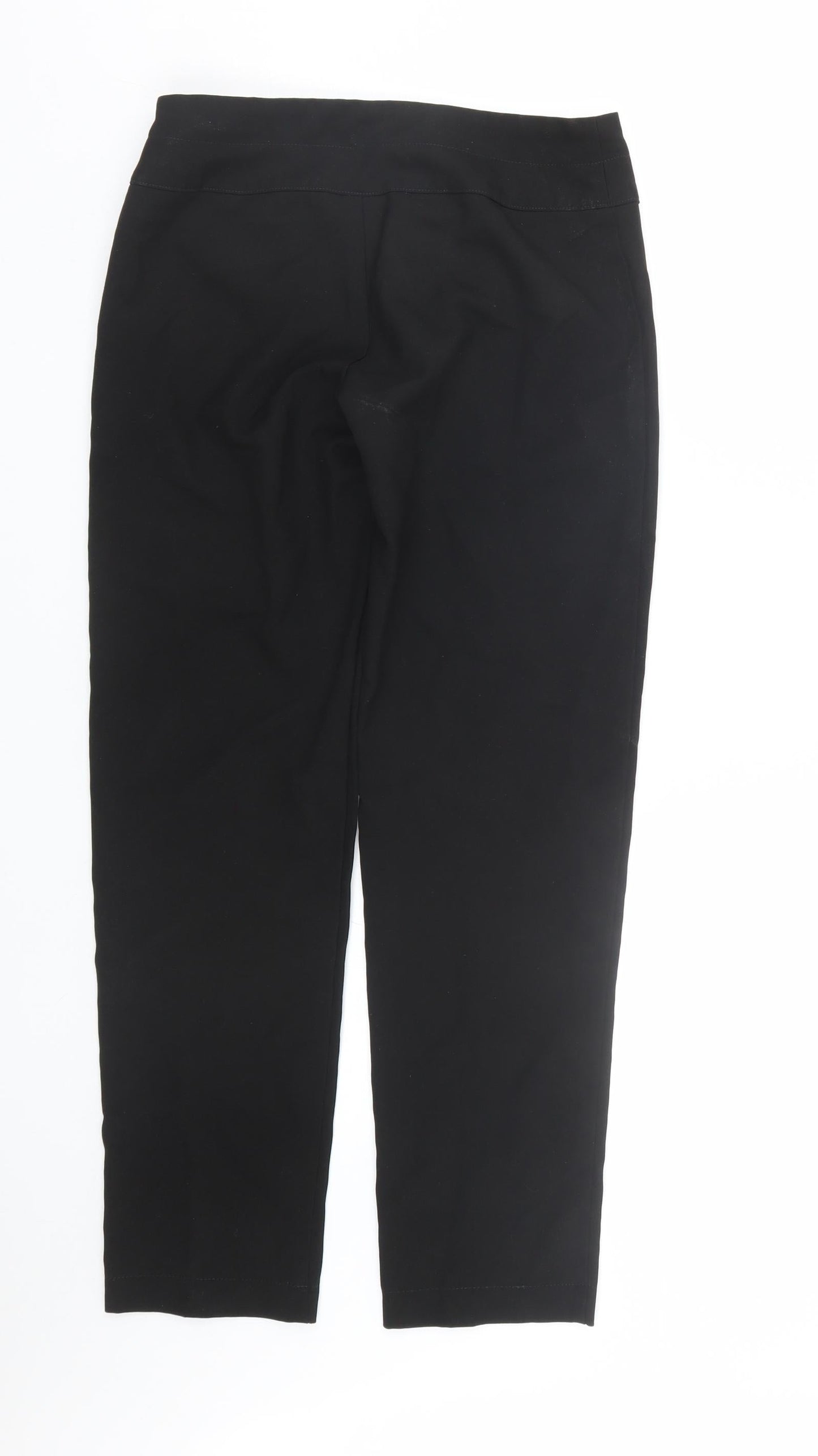 Florenceroby Womens Black   Trousers  Size 8 L27 in