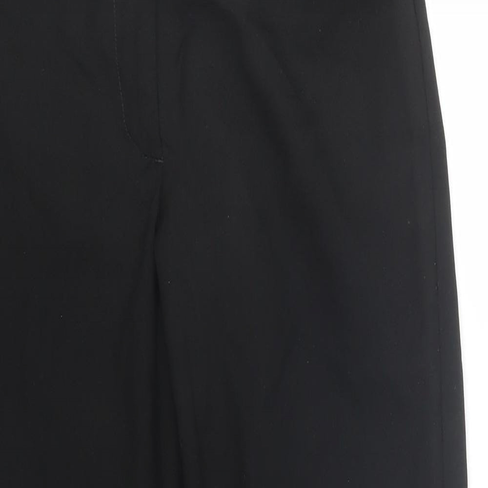 Florenceroby Womens Black   Trousers  Size 8 L27 in