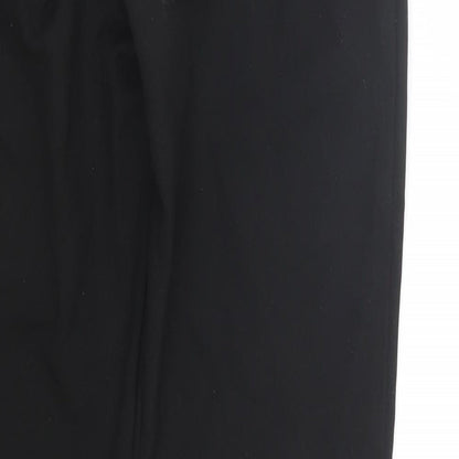 Florenceroby Womens Black   Trousers  Size 8 L27 in