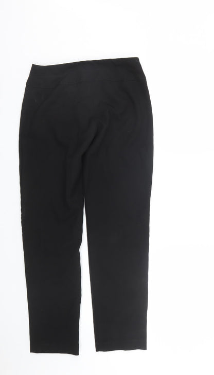 Florenceroby Womens Black   Trousers  Size 8 L27 in