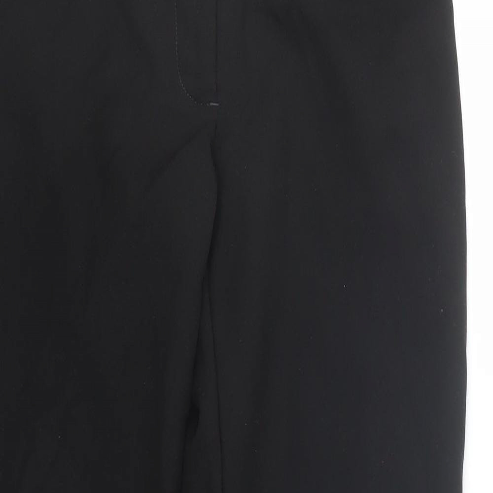 Florenceroby Womens Black   Trousers  Size 8 L27 in
