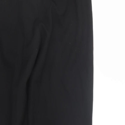Florenceroby Womens Black   Trousers  Size 8 L27 in