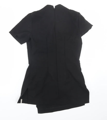 FlorenceRoby Womens Black   Basic Blouse Size 8