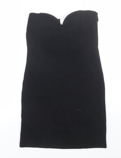 H&M Womens Black   Wrap Dress  Size S