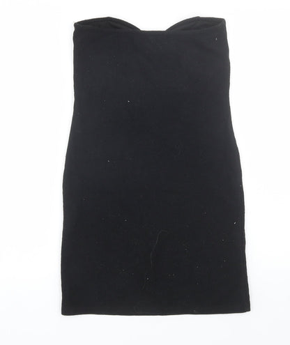 H&M Womens Black   Wrap Dress  Size S