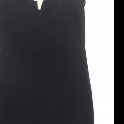 H&M Womens Black   Wrap Dress  Size S