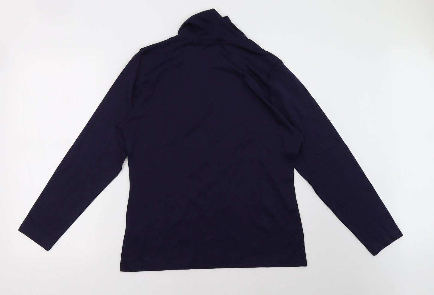 Artisan Womens Blue   Pullover Sweatshirt Size L
