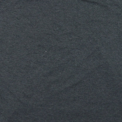 Mens UK Size L Gildan Grey  T-Shirt