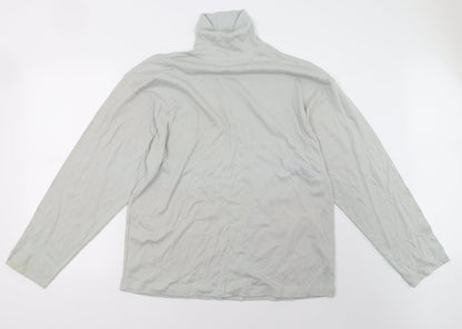 Mens UK Size XL Petroleum Green Pullover Sweatshirt