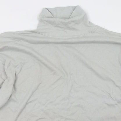 Mens UK Size XL Petroleum Green Pullover Sweatshirt