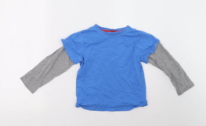 Marks and Spencer Boys Blue   Pullover Sweatshirt Size 5-6 Years