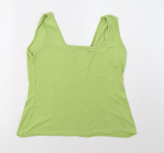 cmd Womens Green   Basic Tank Size XL