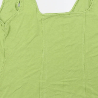 cmd Womens Green   Basic Tank Size XL