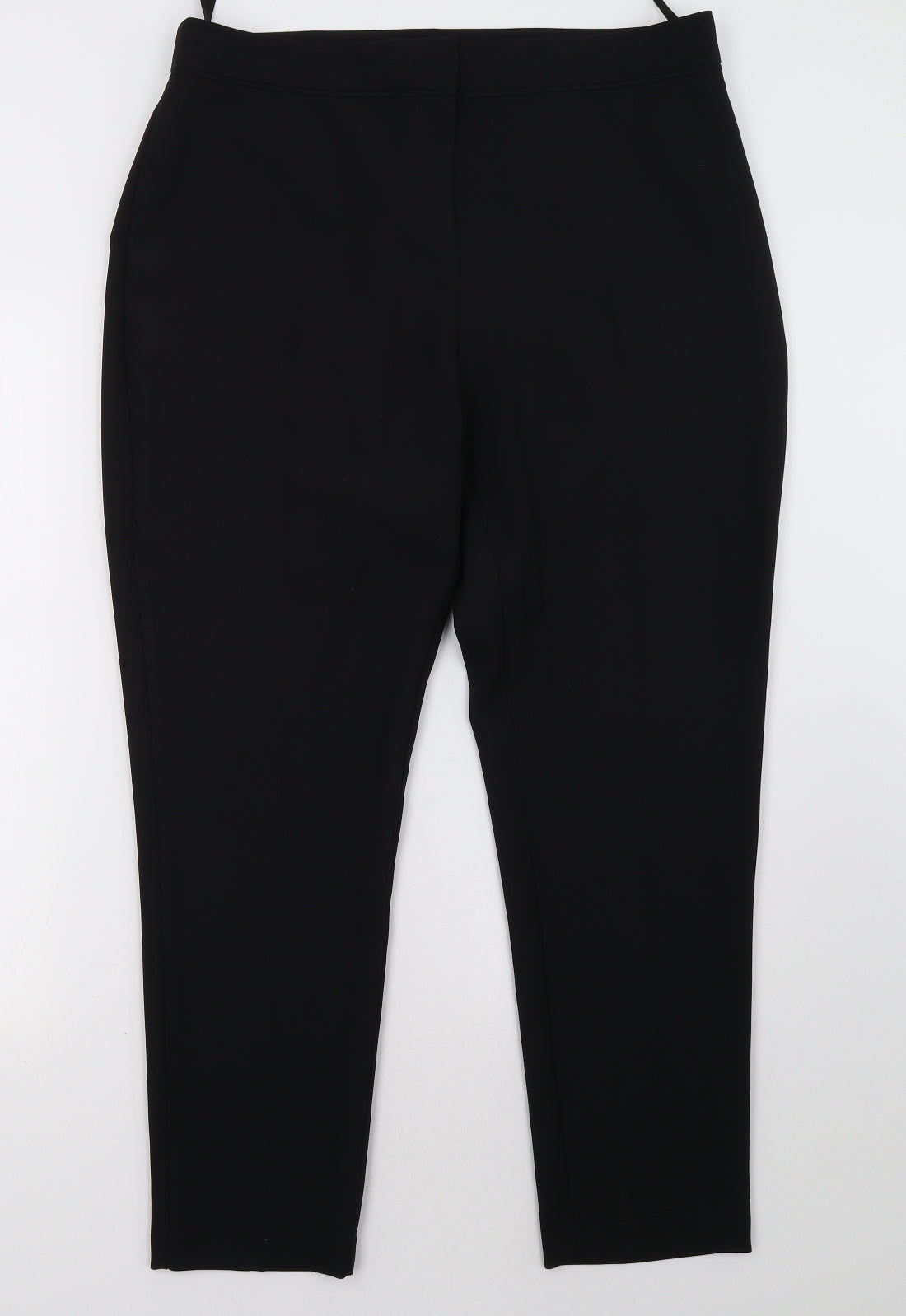Womens UK Size 14 F&F Regular Fit  Black Trousers