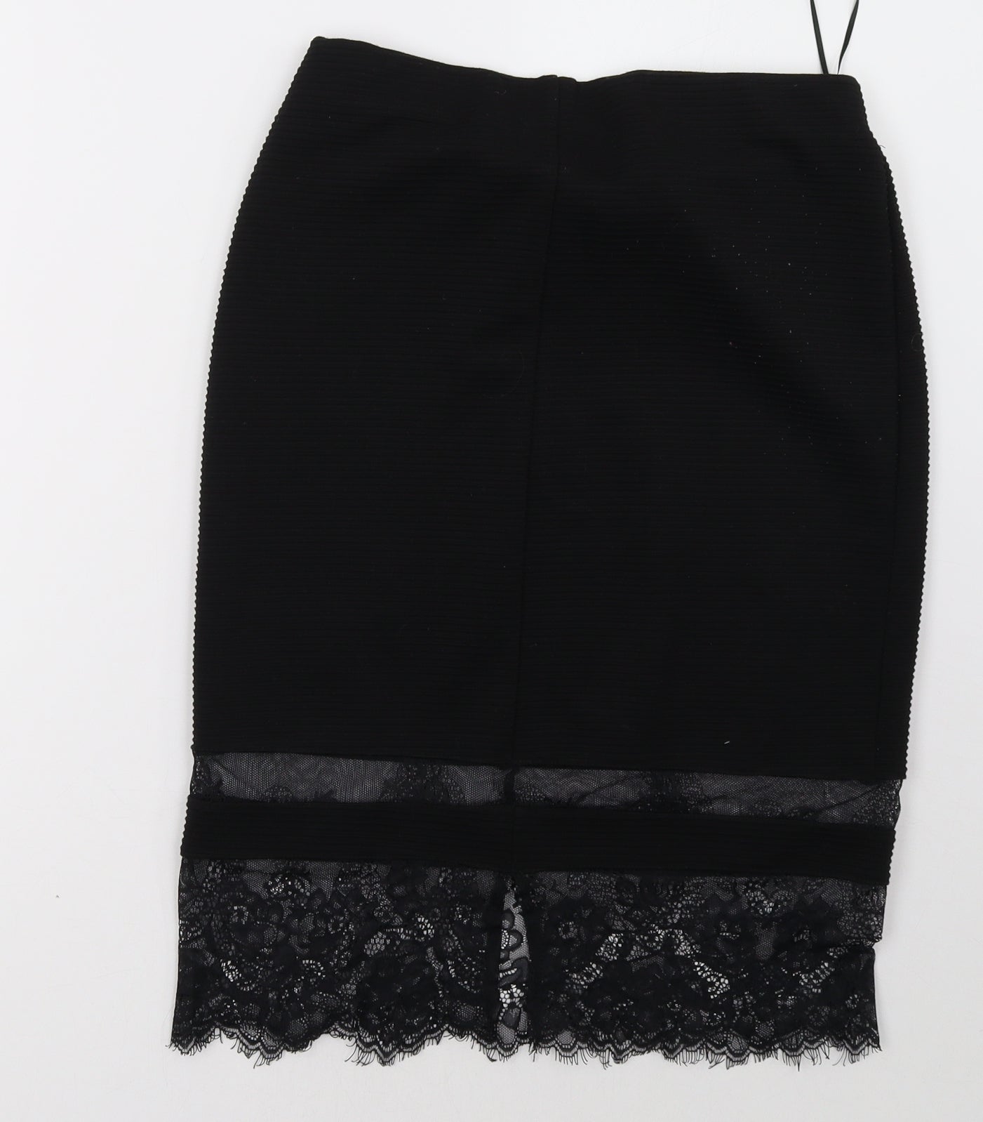 Cream Womens Black   A-Line Skirt Size S