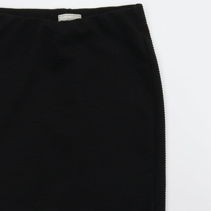 Cream Womens Black   A-Line Skirt Size S