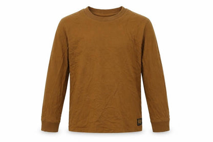 Front view of Next boys’ brown pullover sweatshirt, size 10, years