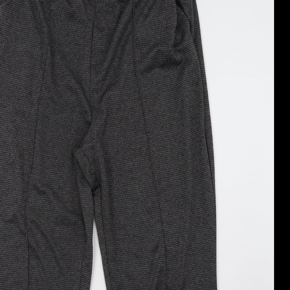 matalqan Womens Grey   Trousers  Size 18 L30 in