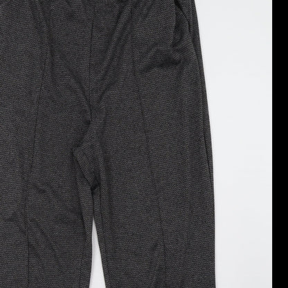 matalqan Womens Grey   Trousers  Size 18 L30 in
