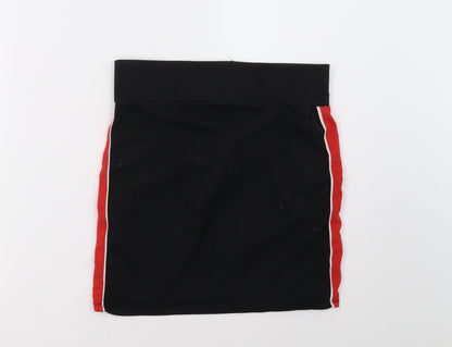 New Look Girls Black   A-Line Skirt Size 12-13 Years