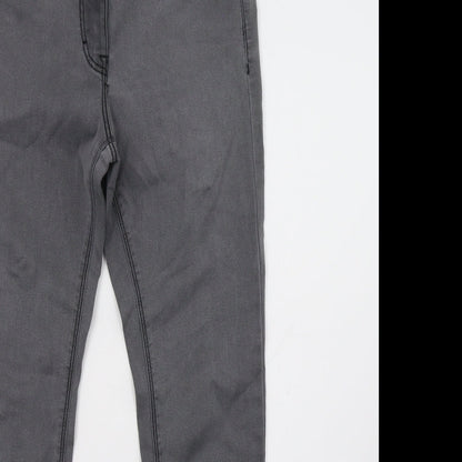 by very Womens Grey   Skinny Jeans Size 10 L28 in