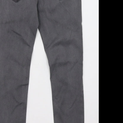 by very Womens Grey   Skinny Jeans Size 10 L28 in