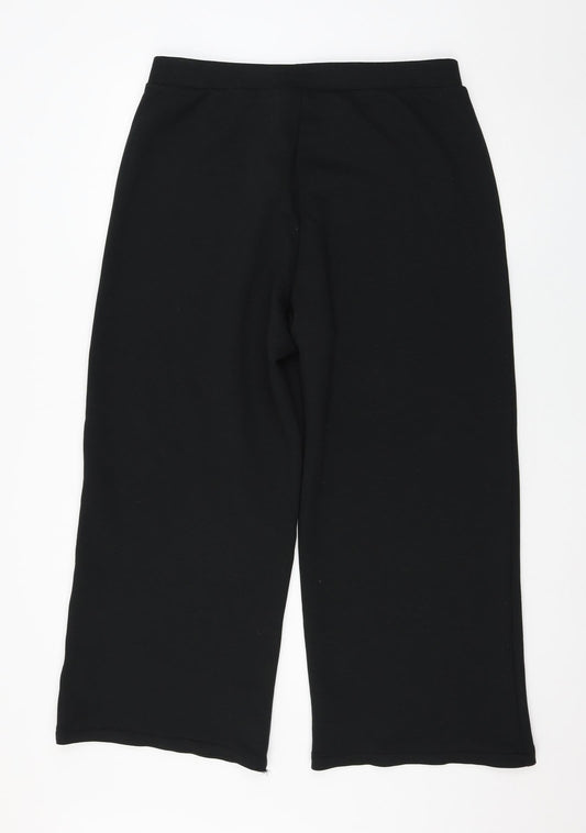 Matalan Womens Black   Trousers  Size L L25.5 in