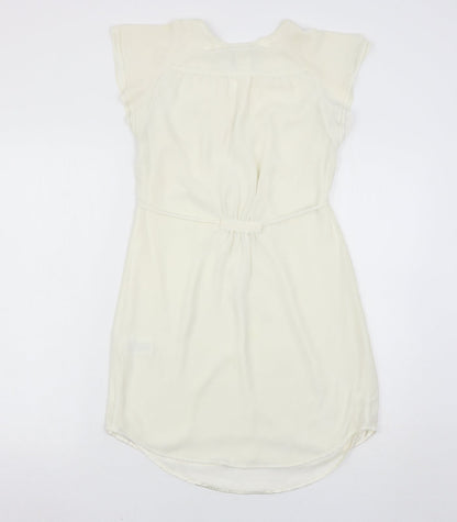 H&M Womens White   Mini  Size 6