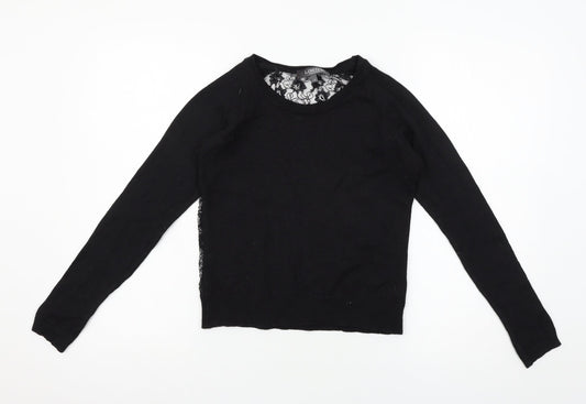 limited Womens Black   Pullover Jumper Size 10