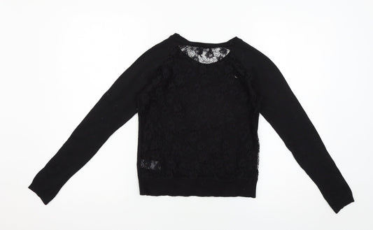 limited Womens Black   Pullover Jumper Size 10