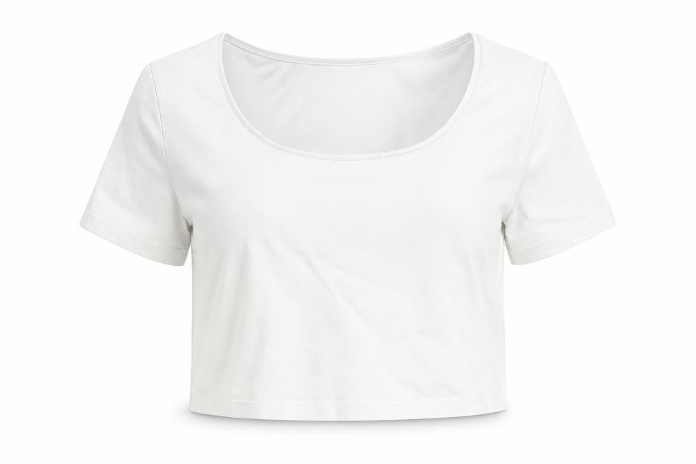 Womens UK Size M H&M White Basic T-Shirt