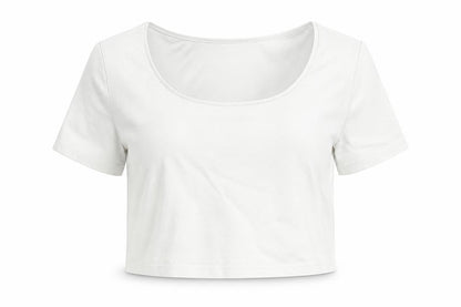 Womens UK Size M H&M White Basic T-Shirt