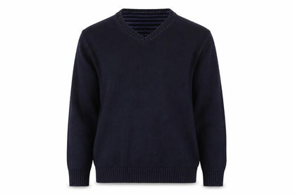 Mens UK Size L George Blue Pullover Jumper