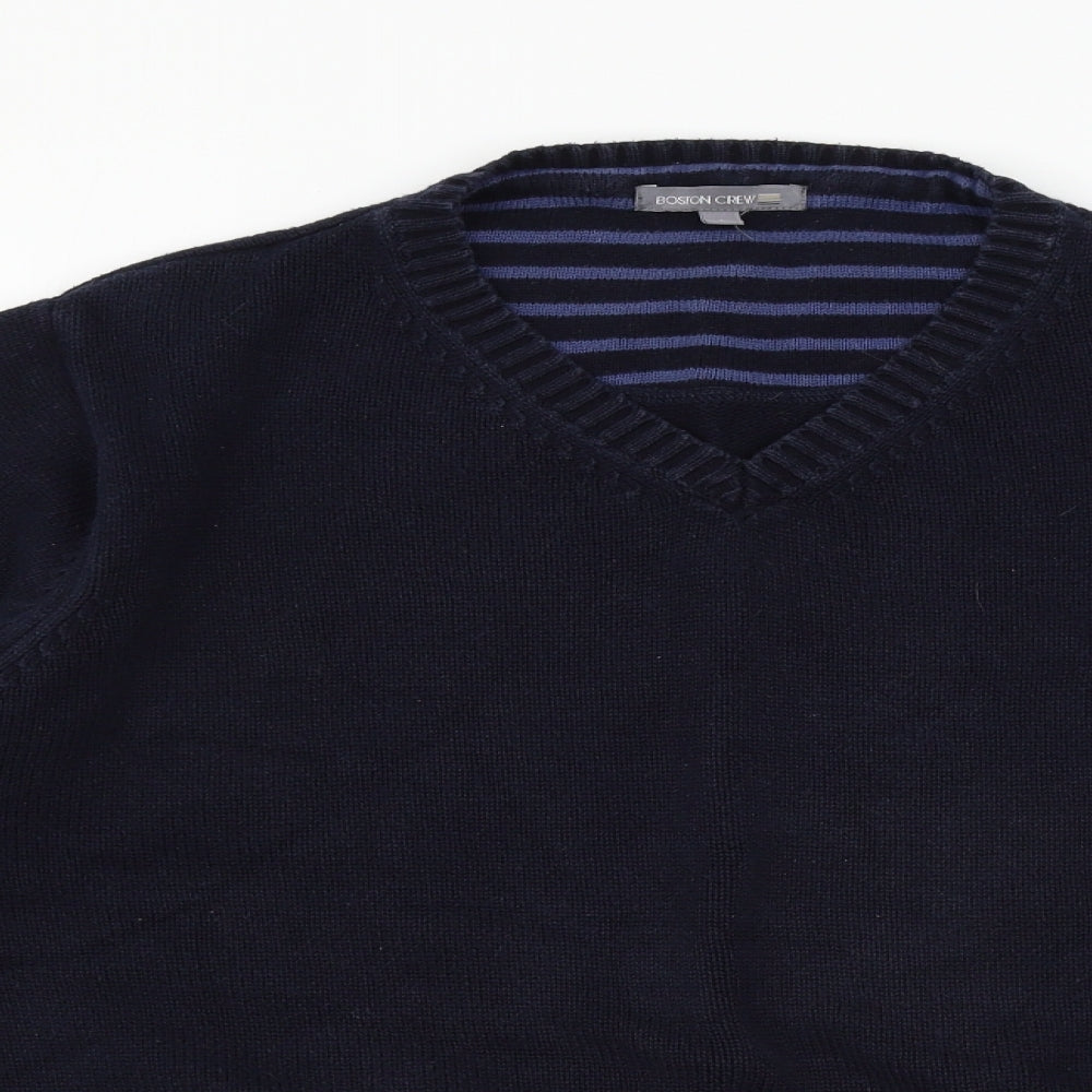 George Mens Blue   Pullover Jumper Size L