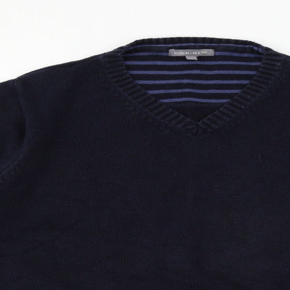 George Mens Blue   Pullover Jumper Size L
