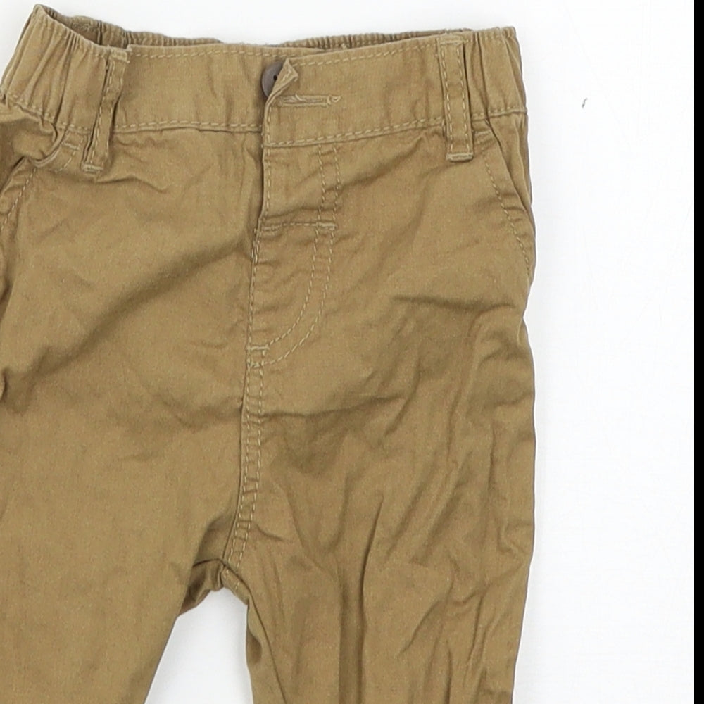 NEXT Boys Brown   Cargo Trousers Size 3-6 Months