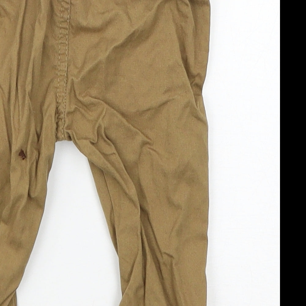 NEXT Boys Brown   Cargo Trousers Size 3-6 Months