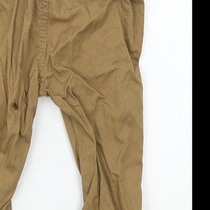 NEXT Boys Brown   Cargo Trousers Size 3-6 Months