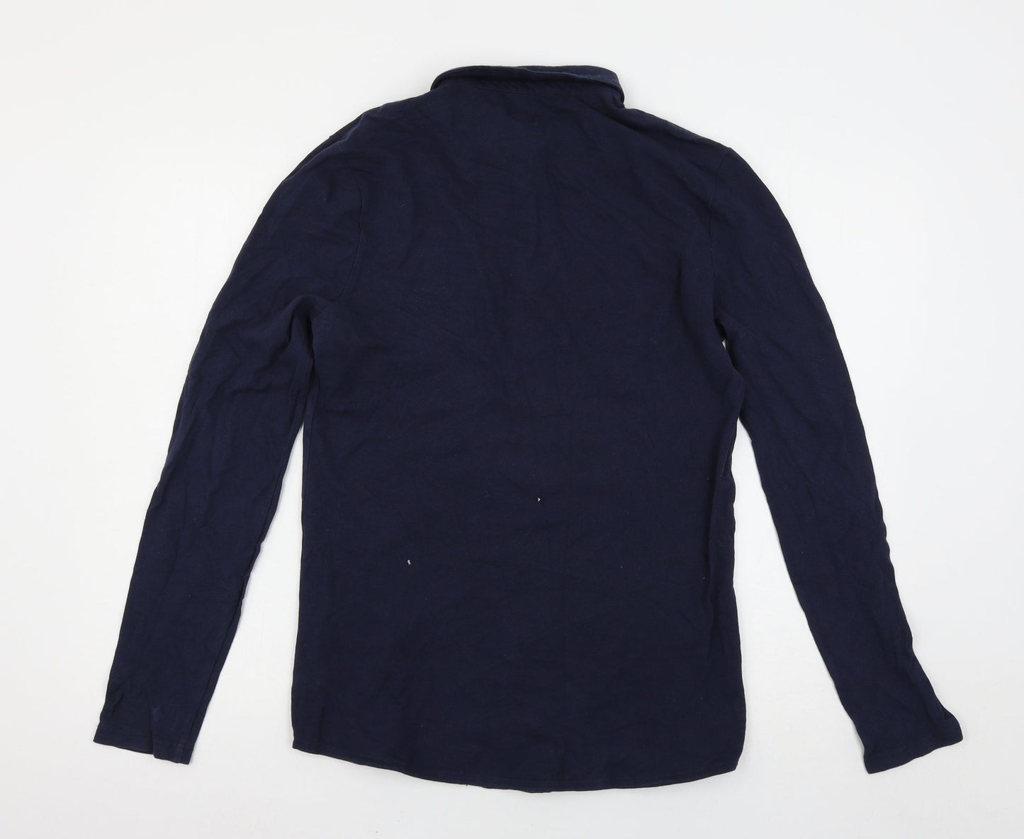 River Island Mens Blue    Button-Up Size M