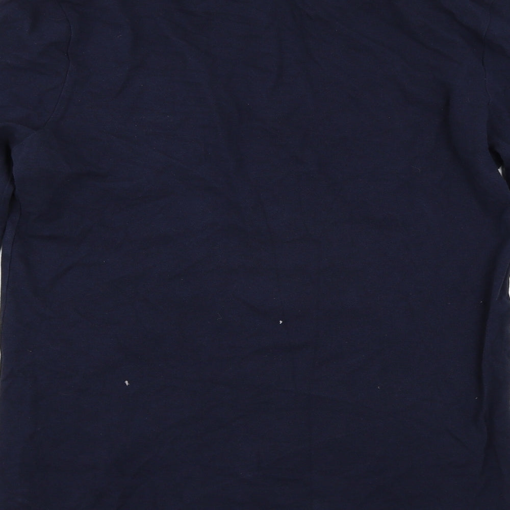 River Island Mens Blue    Button-Up Size M